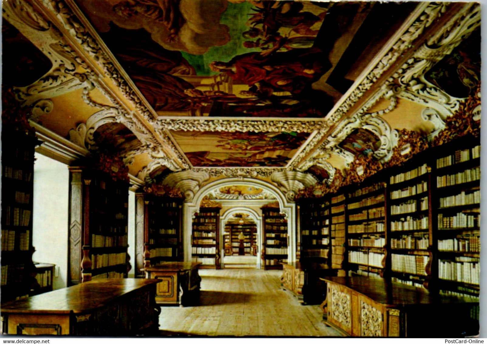 8679 - Oberösterreich - Kremsmünster , Stift , Bibliothek - Gelaufen - Kremsmünster