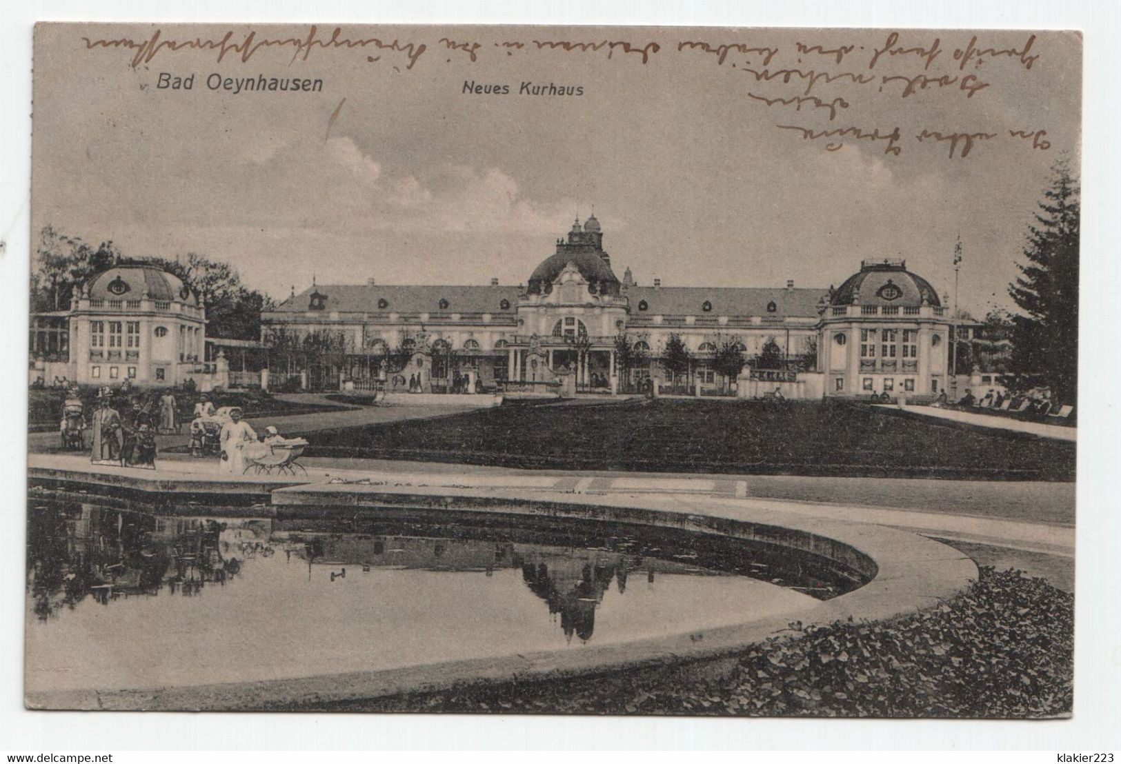 Bad Oeynhausen Neues Kurhaus Jahr 1909 - Bad Oeynhausen