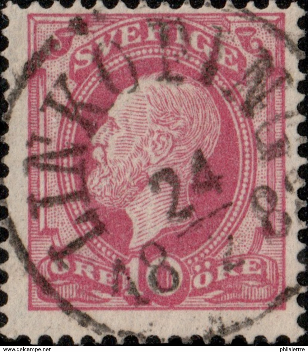 SUÈDE / SWEDEN / SVERIGE - 188? - " LINKÖPING " Date Stamp On Mi.38 / Facit 45 - Gebruikt