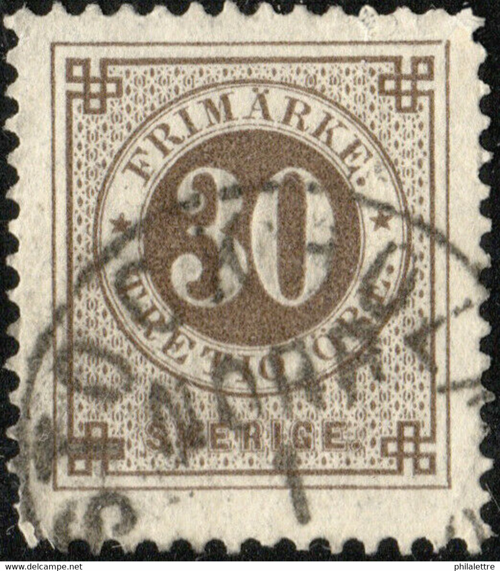 SUÈDE / SWEDEN / SVERIGE - 188? - " STOCKHOLM  NORR "  Ds On Facit 47 / Mi.35 - Gebraucht