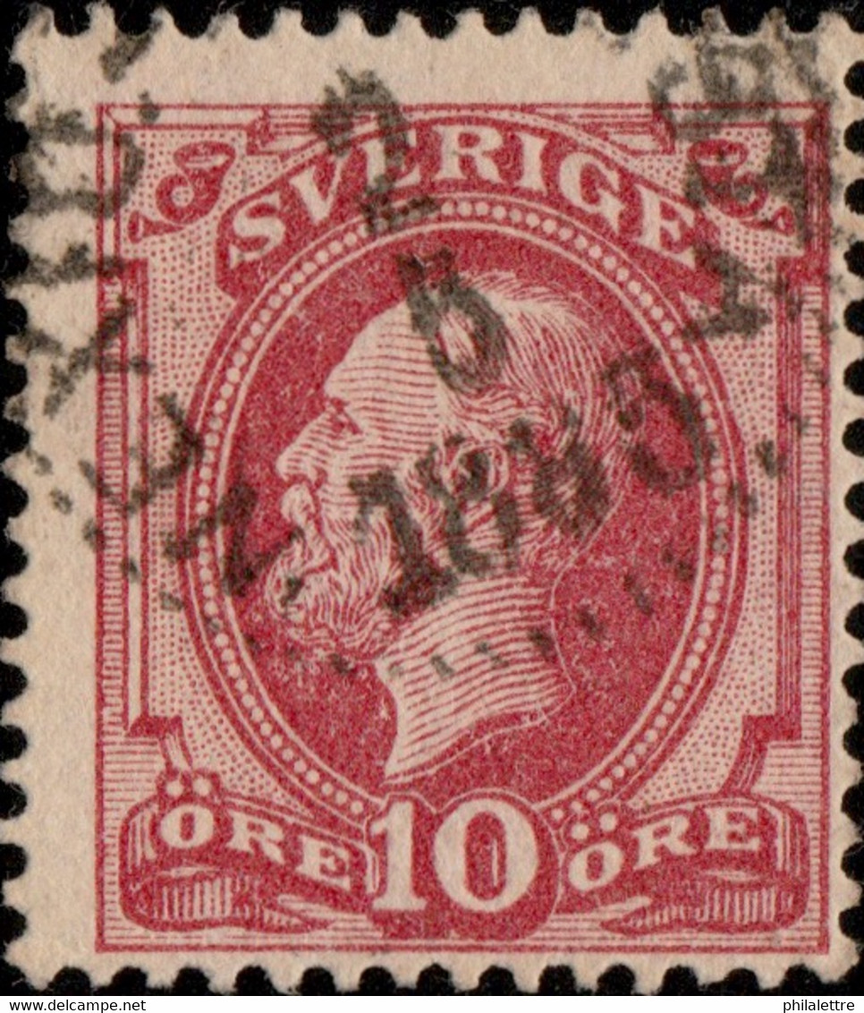 SUÈDE / SWEDEN / SVERIGE - 1885 - "WEXIÖ-ALVESTA" TPO Cds On Mi.28 / Facit 39 - Used Stamps