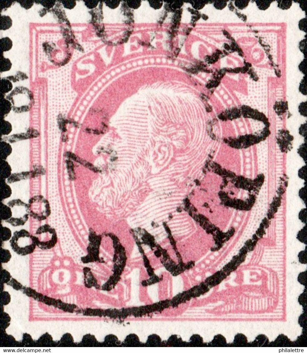 SUÈDE / SWEDEN / SVERIGE - 1888 - " JONKÖPING " Date Stamp On Mi.38 / Facit 45 (–) - Usati