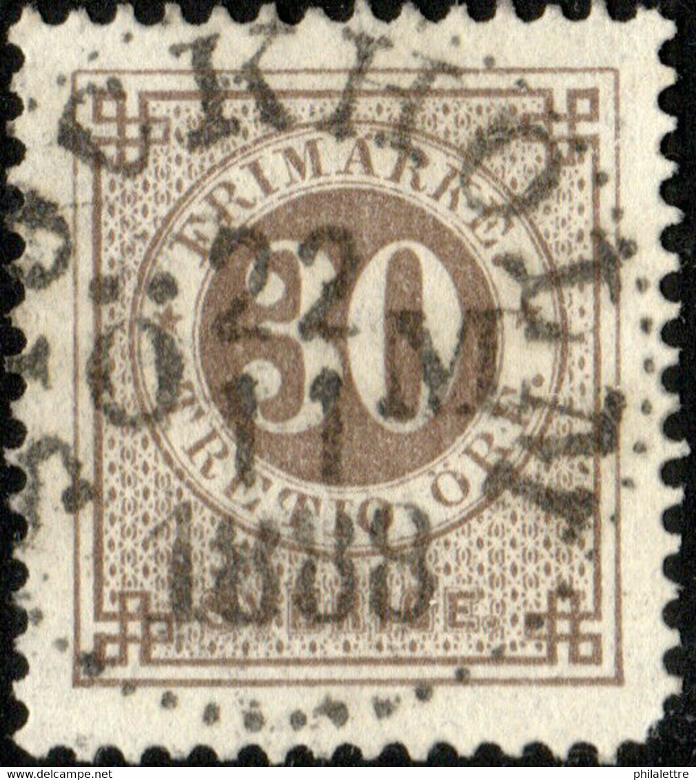 SUÈDE / SWEDEN / SVERIGE - 1888 - " STOCKHOLM  Ö M " Ds On Facit 47 / Mi.35 - Oblitérés