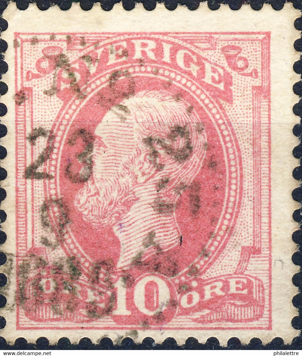 SUÈDE / SWEDEN / SVERIGE - 1889 - " PKXP N°25.A " Railway T.3 Cds / Mi.38 / Facit 45 - Used Stamps