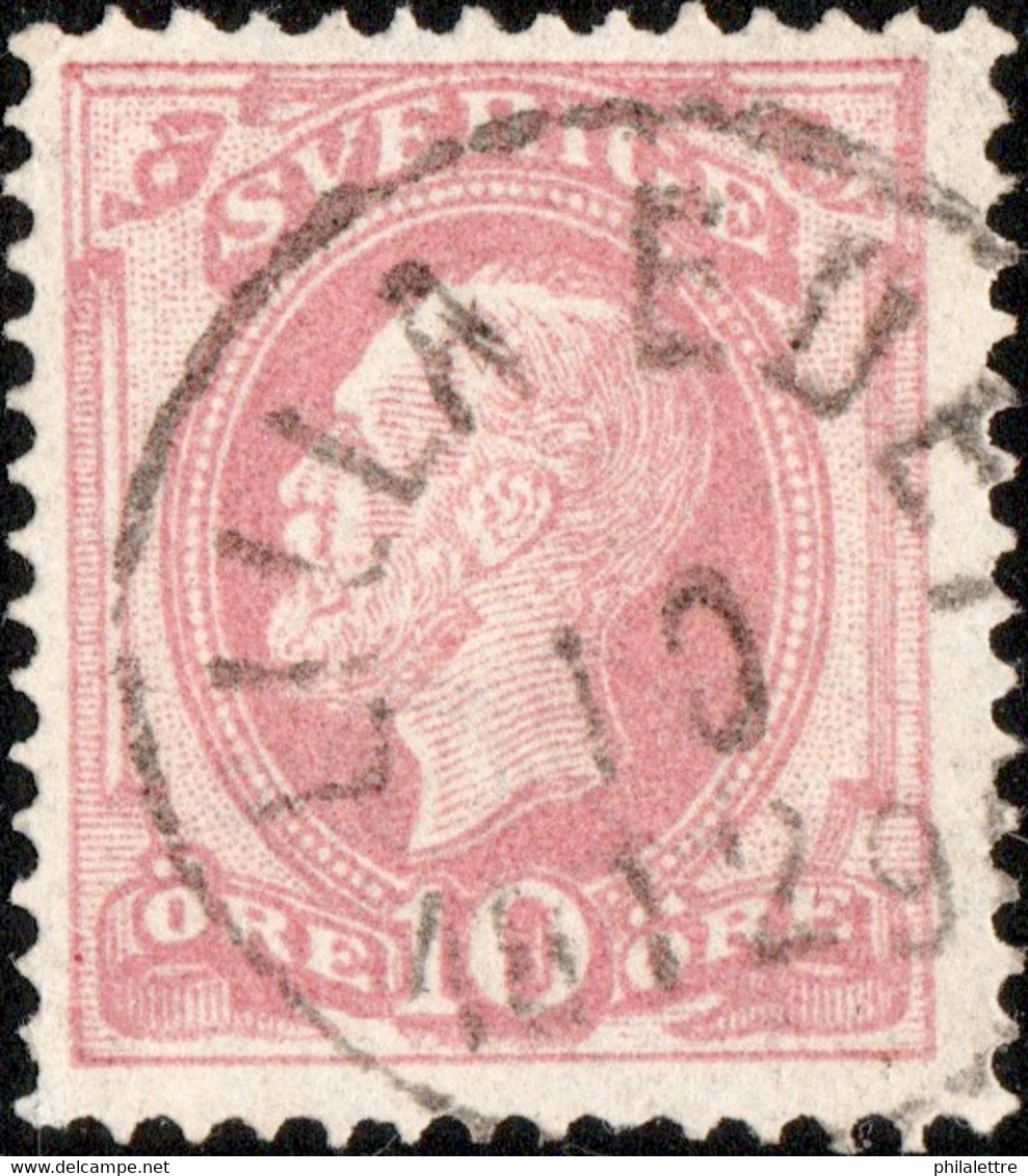 SUÈDE / SWEDEN / SVERIGE - 1890 - " LILLA EDET " Date Stamp On Mi.38 / Facit 45 - Gebraucht