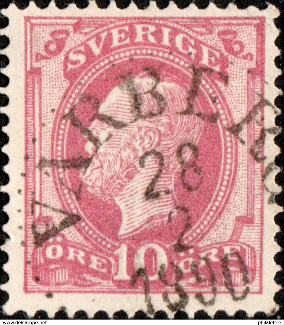 SUÈDE / SWEDEN / SVERIGE - 1890 - " VARBERG " Date Stamp On Mi.38 / Facit 45 - Gebruikt