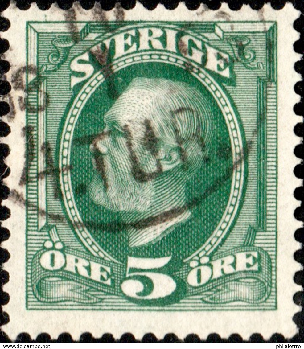 SUÈDE / SWEDEN / SVERIGE - 1893 - " STOCKHOLM / 4.TUR. " Ds On Mi.41a / Facit 52a - Gebruikt