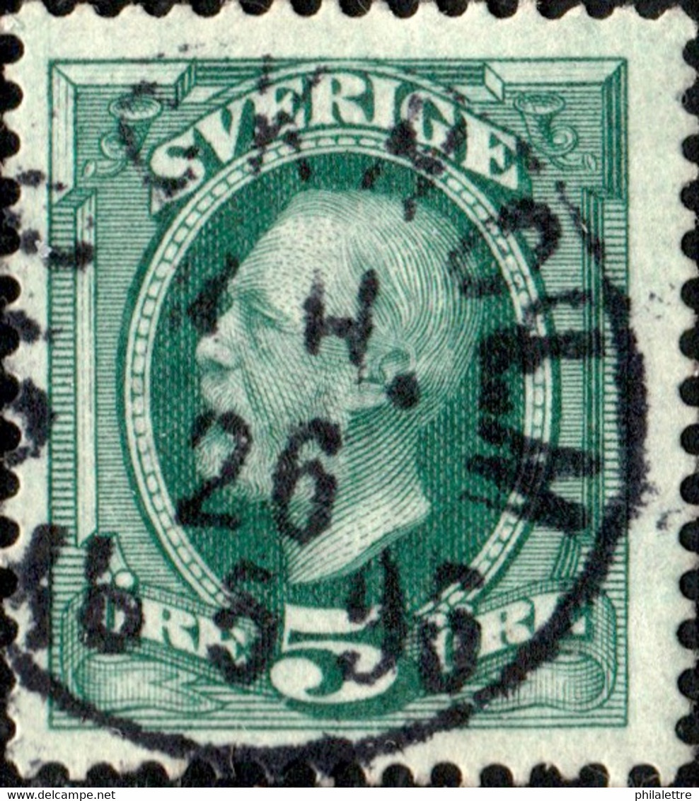 SUÈDE / SWEDEN / SVERIGE - 1896 - " STOCKHOLM K.H." (KUNGSHOLMEN) Ds - Mi.41a/Facit 52c - Usados