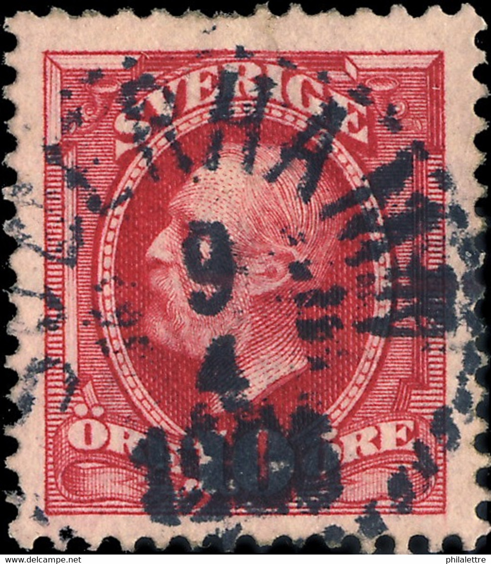 SUÈDE / SWEDEN / SVERIGE - 1904 - " SÖDERHAMN " (Type 33) On Mi.D2Bb 4 öre GREY-black OFFICIAL - Used Stamps