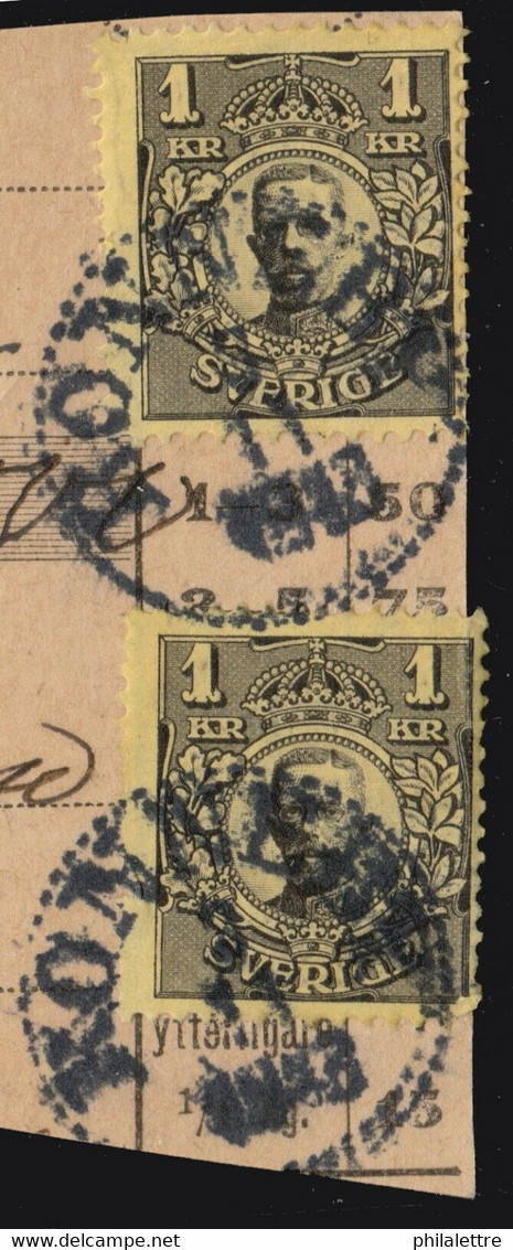 SUÈDE / SWEDEN / SVERIGE - 1913 - " RONNEBY " Ds On Facit 77 (x2) / Mi.62 (x2) - Gebruikt