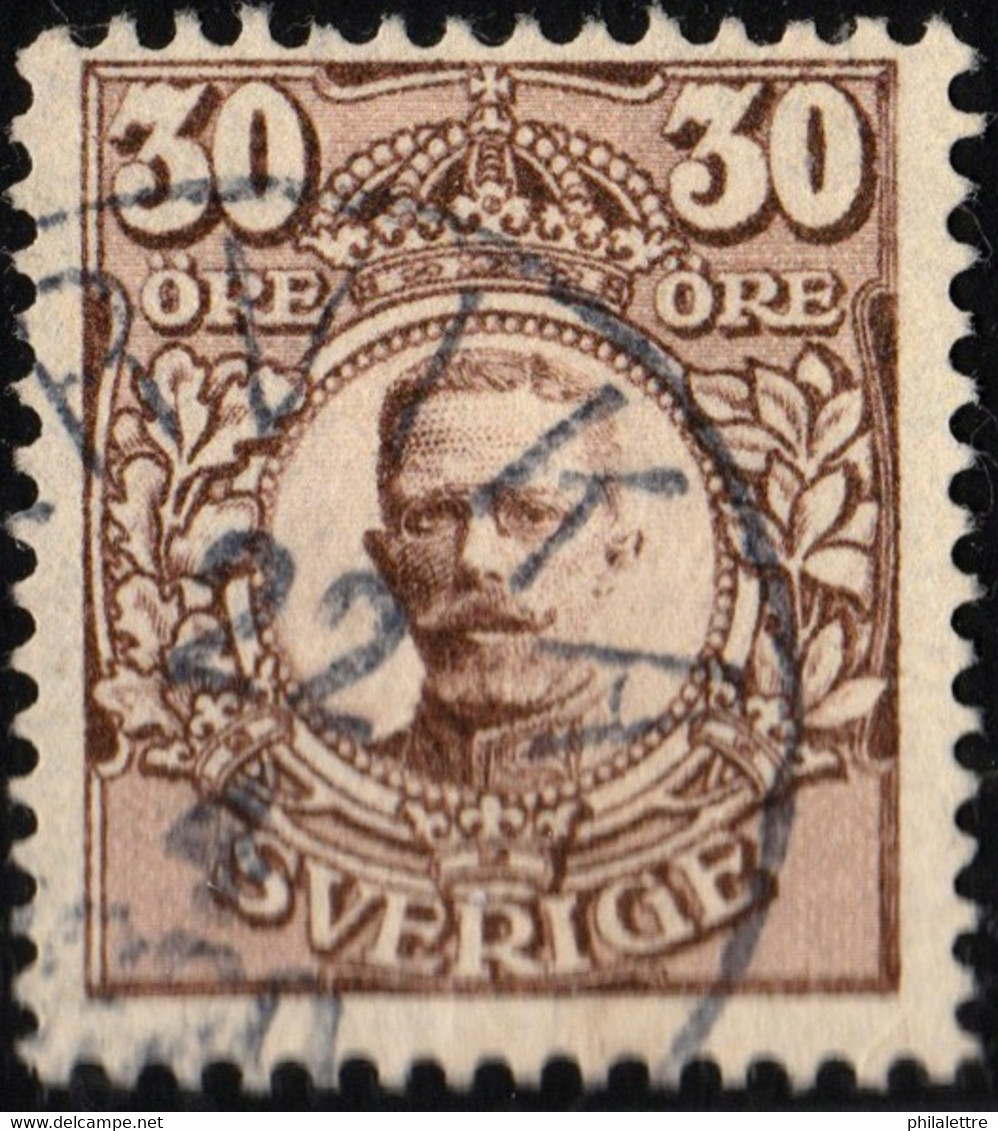 SUÈDE / SWEDEN / SVERIGE - 192? - " ARVIKA " Ds On Facit 88 30ö Brown - Gebruikt