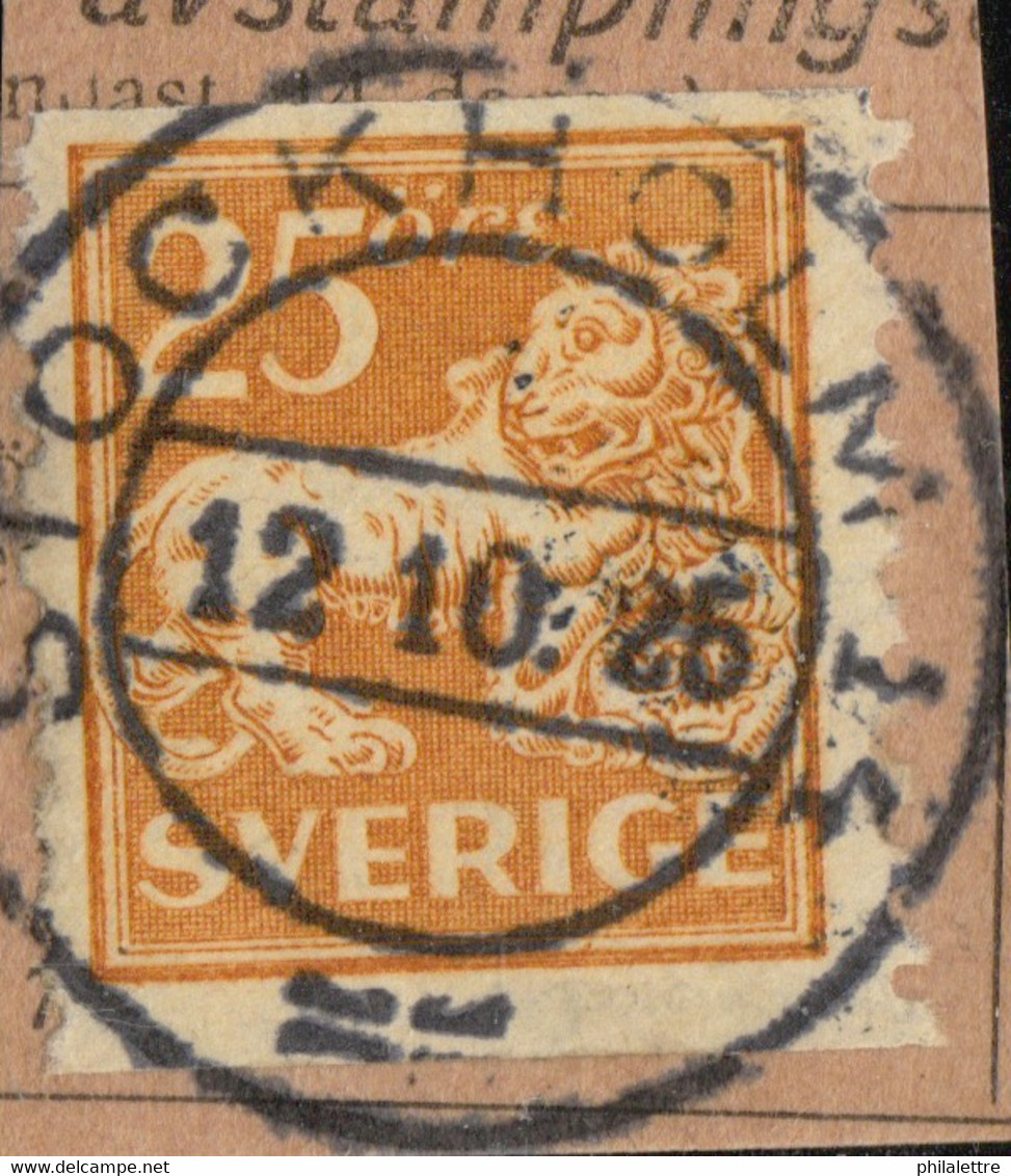 SUÈDE / SWEDEN / SVERIGE - 1925 - " STOCKHOLM 14 " Cds Mi.130 / Facit 147 - Used Stamps