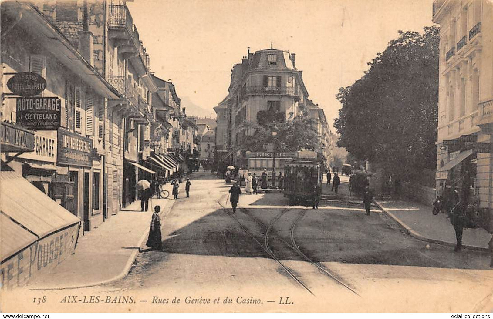 Aix Les Bains      73        Route De Genève Et Du Casino    N° L.L 138       (voir Scan) - Aix Les Bains