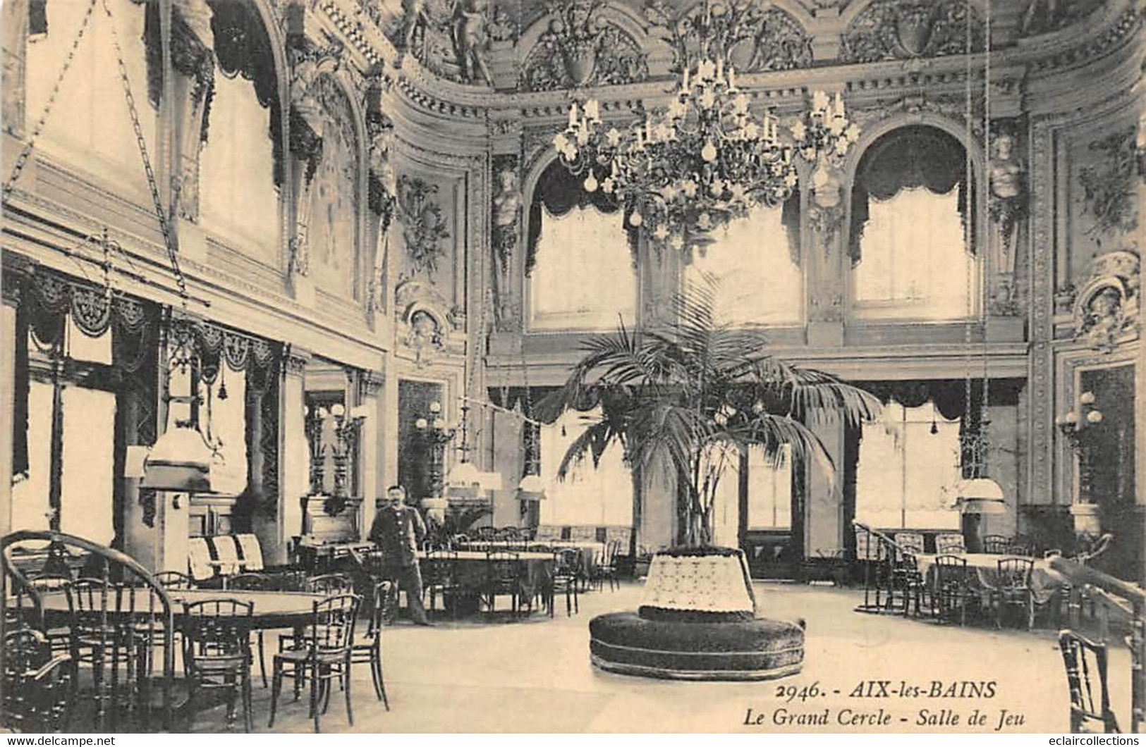 Aix Les Bains      73         Grand Cercle. Salle De Jeu       (voir Scan) - Aix Les Bains