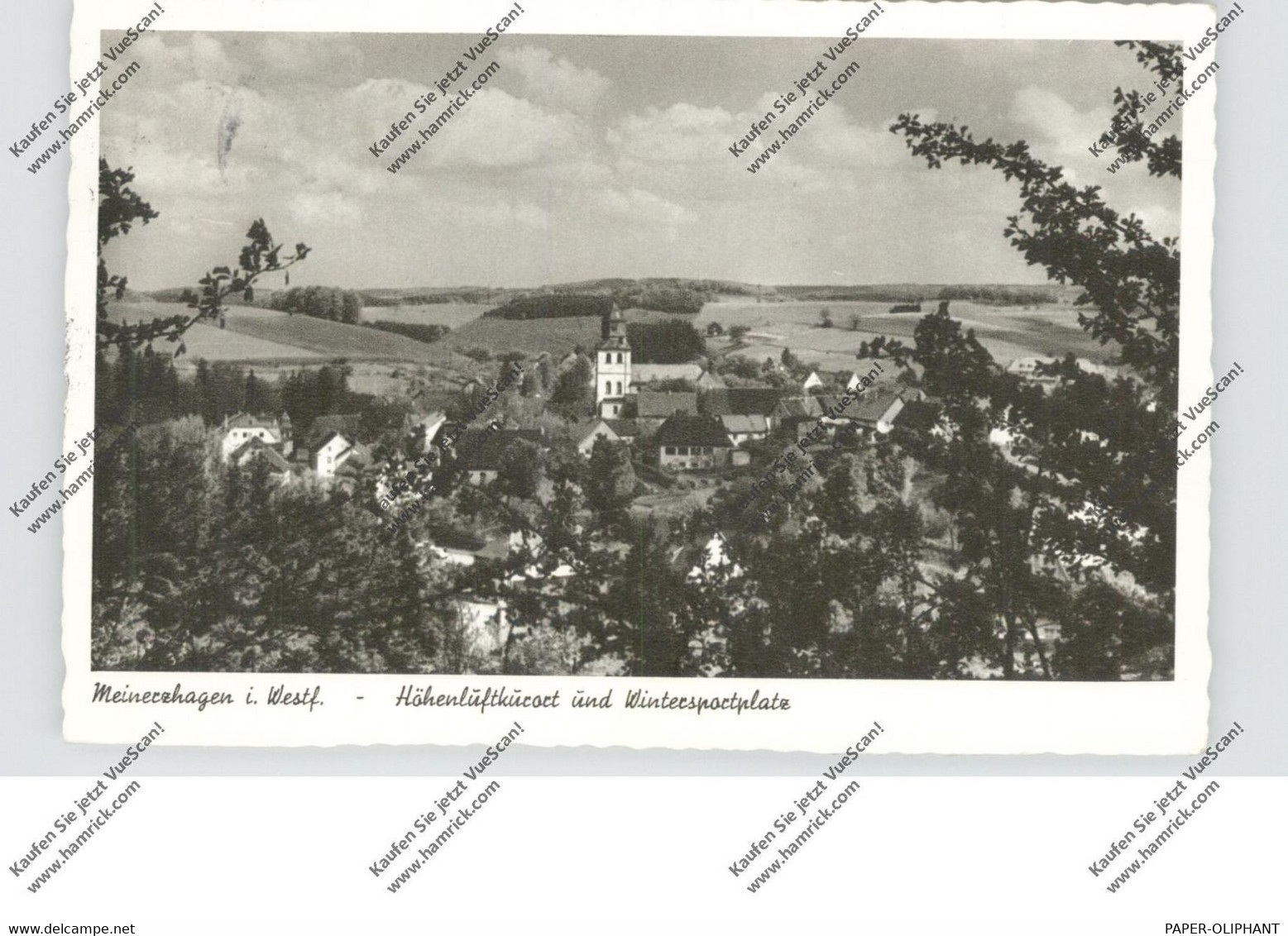 5882 MEINERZHAGEN, Ortsansicht, 1962 - Meinerzhagen