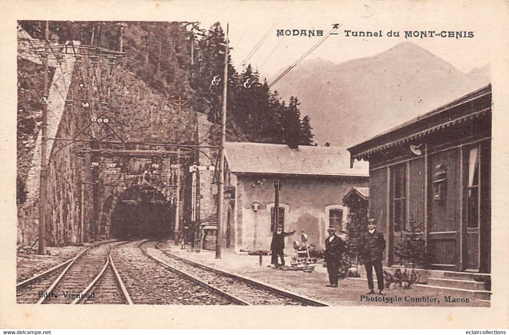 Modane         73           Tunnel Du Mont-Cenis    (voir Scan) - Modane