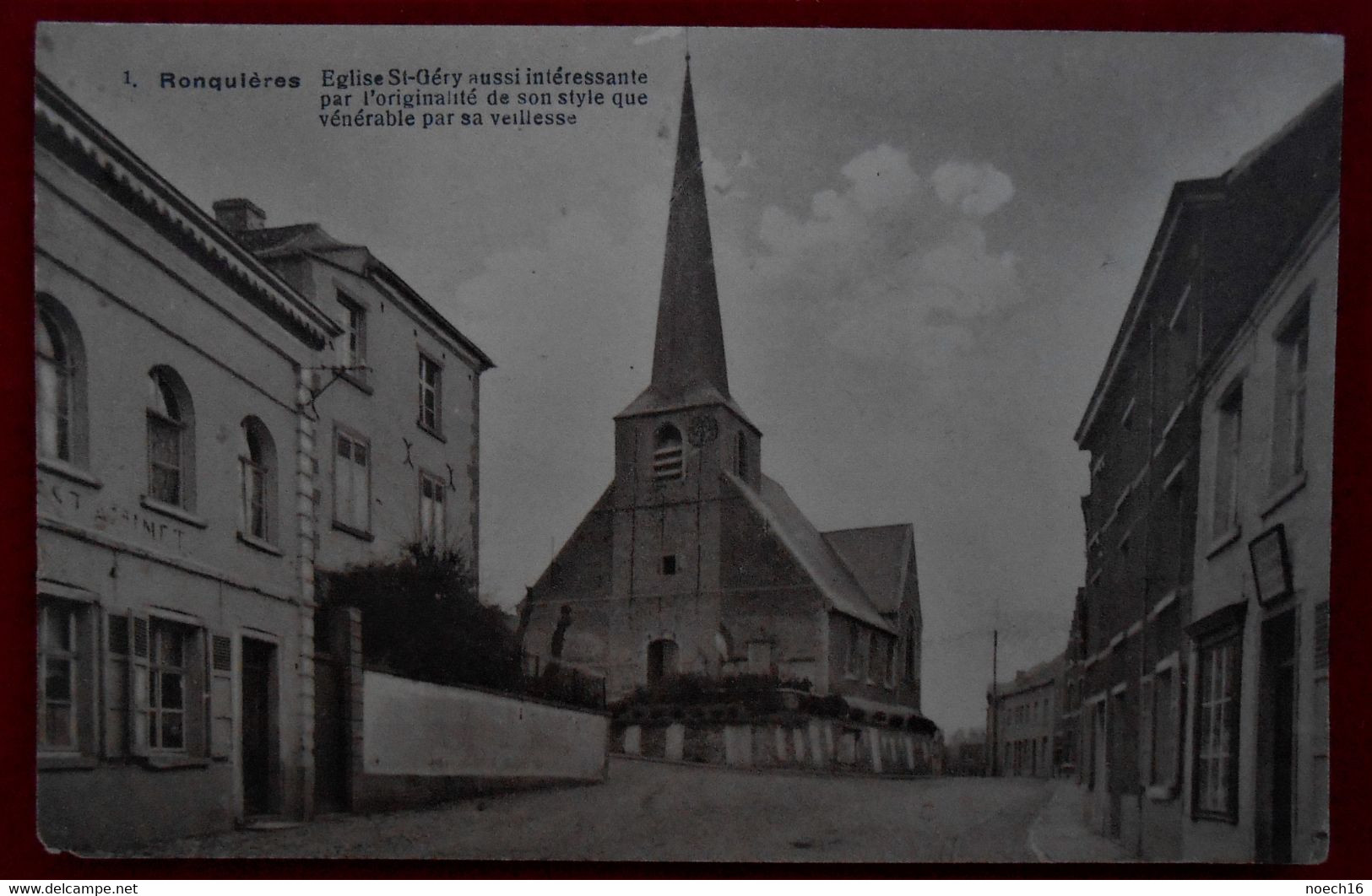 CP Ronquières, Braine-le-Comte / Eglise St-Géry / Edit. F.Dechief - Braine-le-Comte