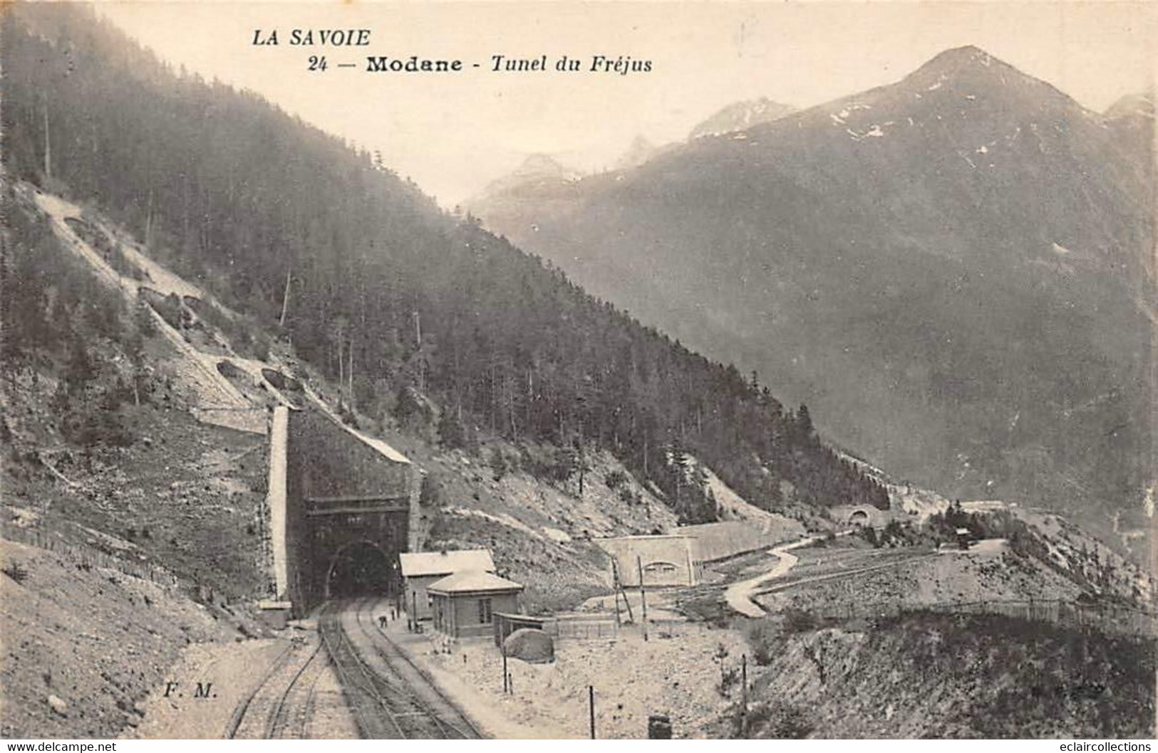 Modane         73         Tunnel Du Fréjus      (voir Scan) - Modane