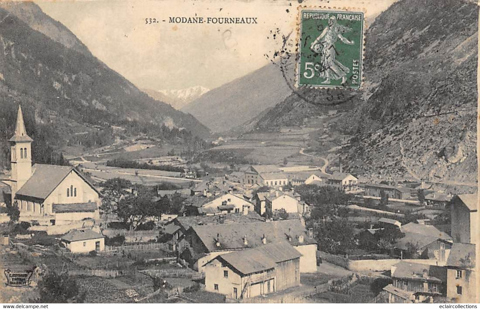 Modane         73         Modane Fourneaux       (voir Scan) - Modane