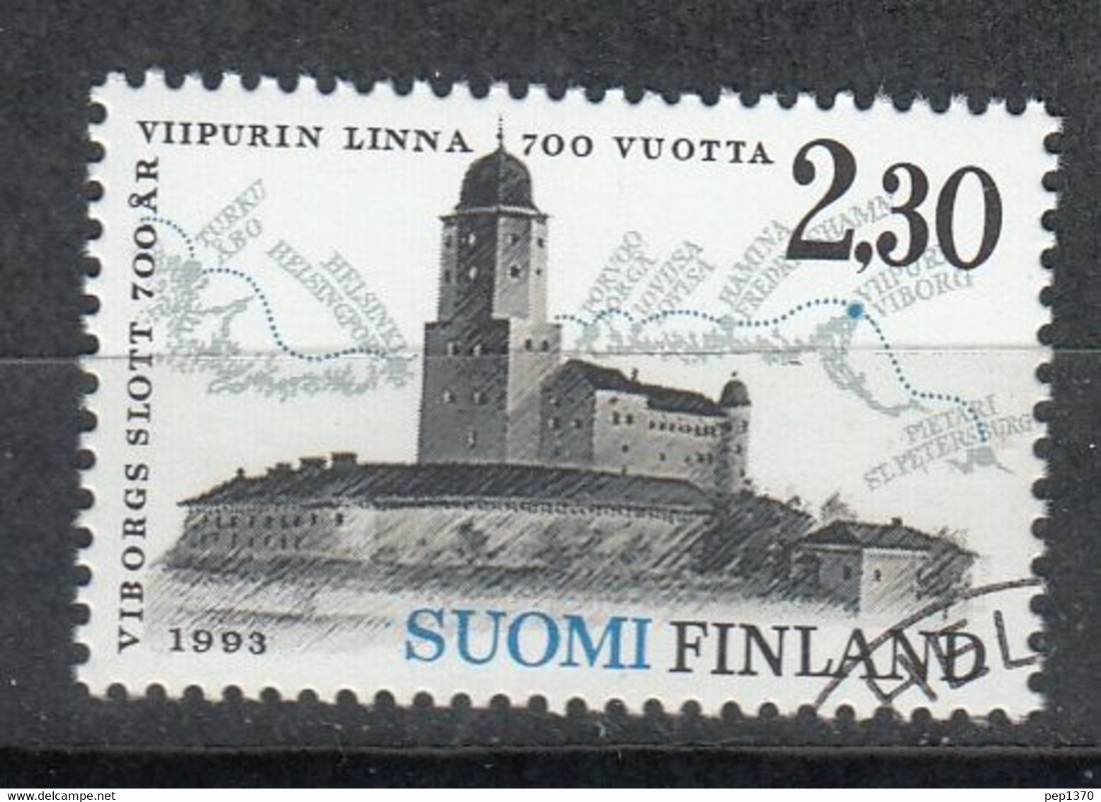 FINLANDIA 1993 - CASTILLO DE VIBORGS - YVERT Nº 1175** - SPECIMEN - Autres & Non Classés