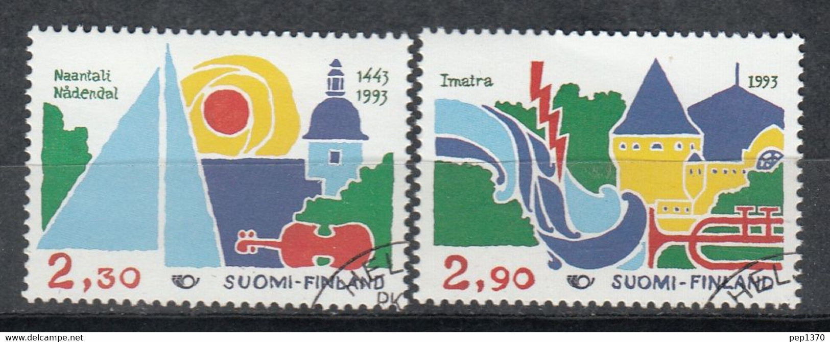 FINLANDIA 1993 - TURISMO - YVERT Nº 1176-1177** - SPECIMEN - Otros & Sin Clasificación