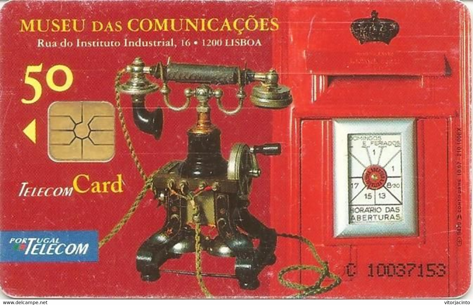 PORTUGAL - Telecom Card - 50 Impulses - Telefone