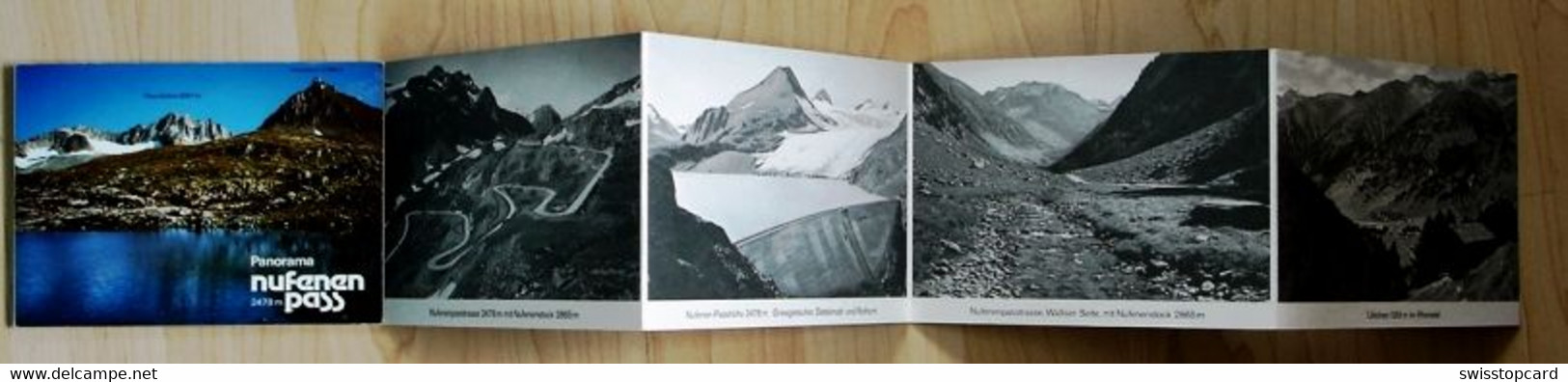 LEPORELLO Panorama NUFENEN Pass RONCO Passstrasse Griesgletscher ULRICHEN - Ulrichen