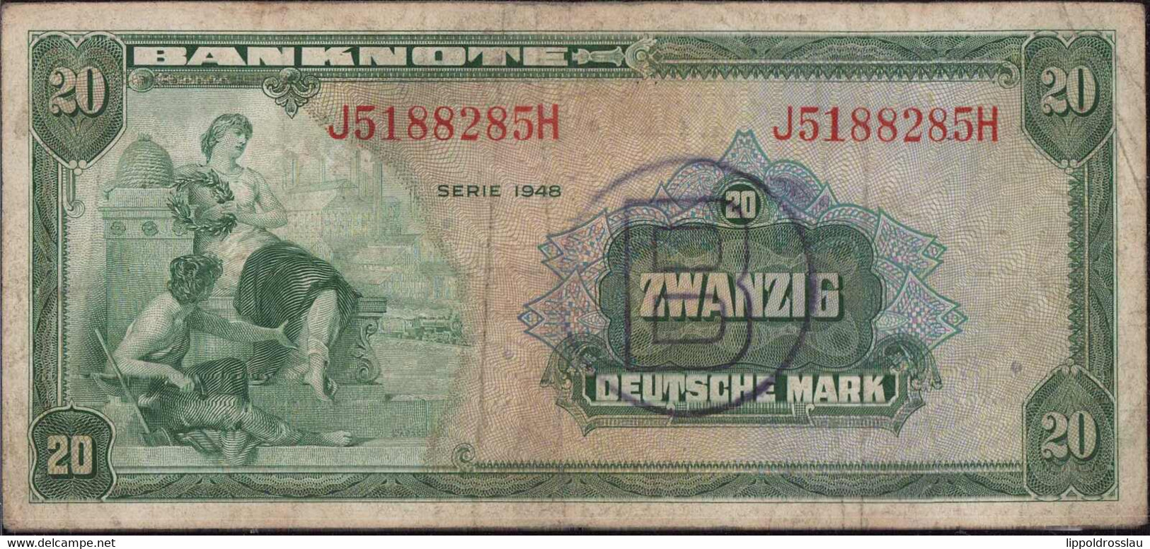 Deutschland 20 Mark 1948 Für WB, Rosenberg 241a Erh III - Other & Unclassified