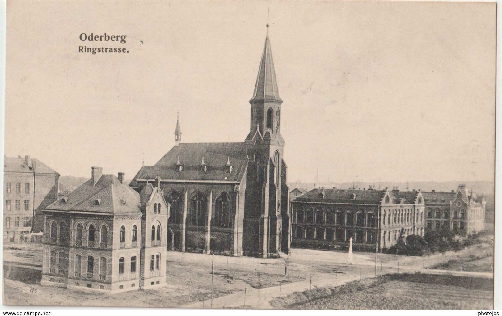 Postkarte Oderberg (Allemagne) Ringstrasse  Ed B K 50  RARE - Oderberg