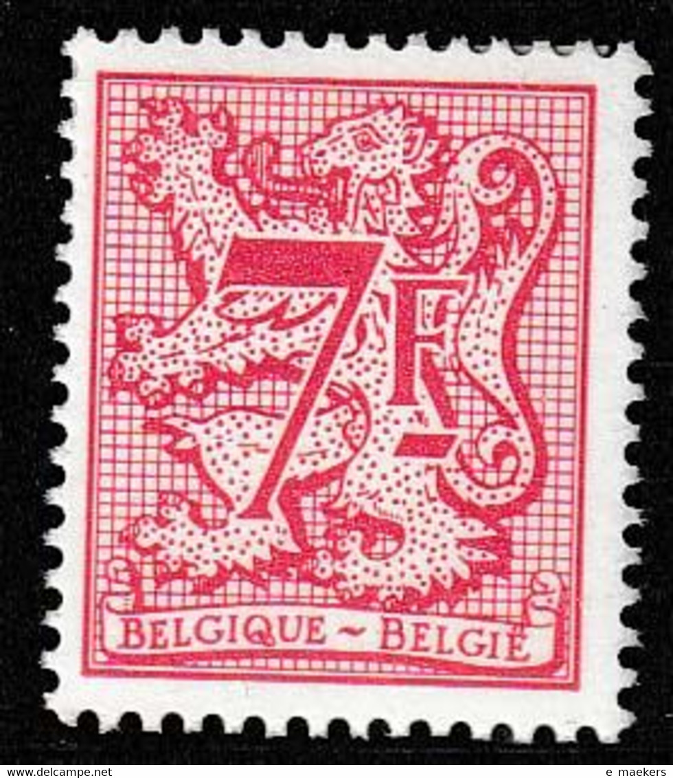 België 1982 -  2051**- POSTFRIS - NEUF SANS CHARNIERES - MNH - POSTFRISCH - 1977-1985 Chiffre Sur Lion