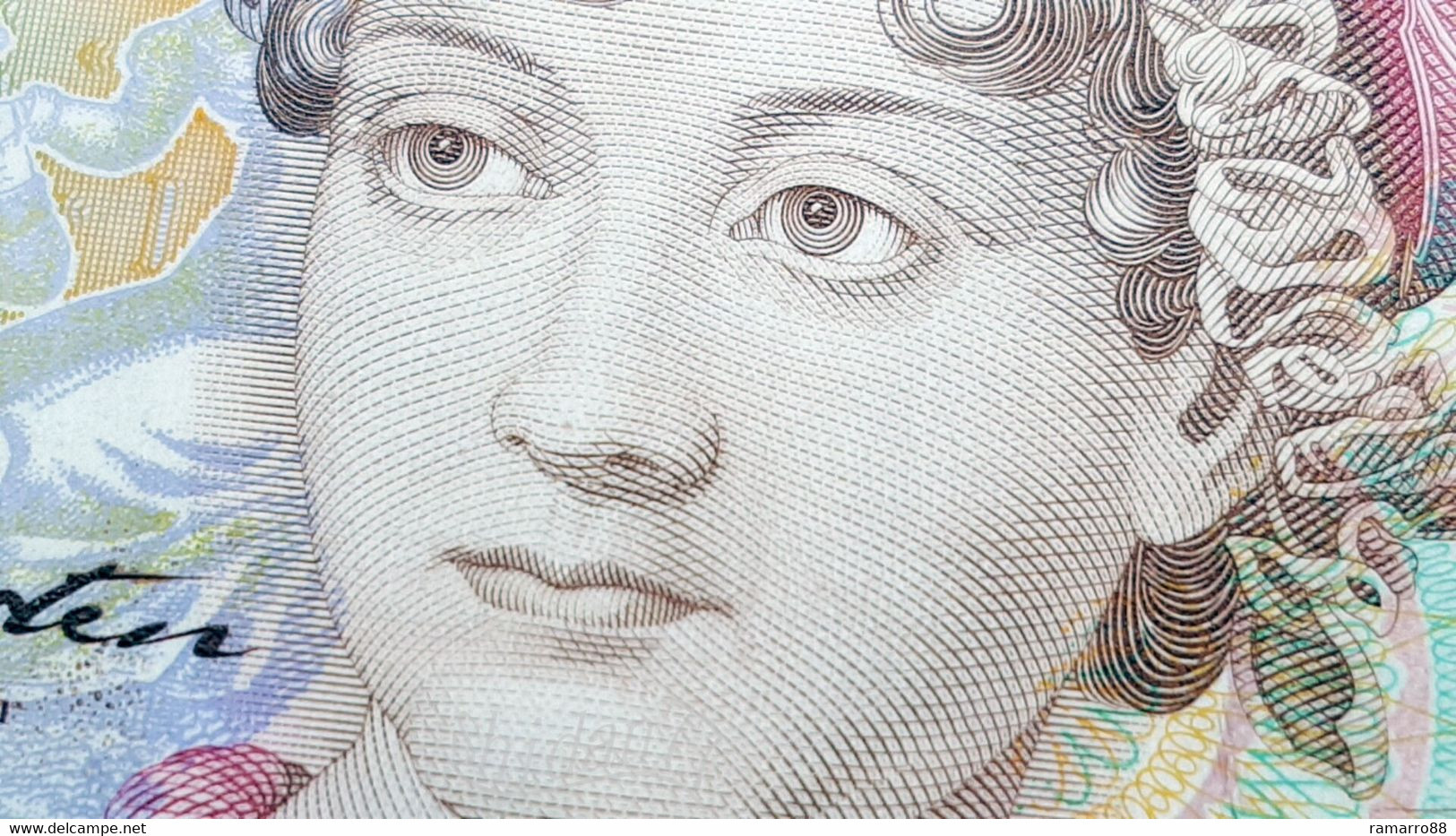 De La Rue Currency - Jane Austen 100 - Arabic Serial 2004 - Polymer Specimen Test Note Unc - Ficción & Especímenes