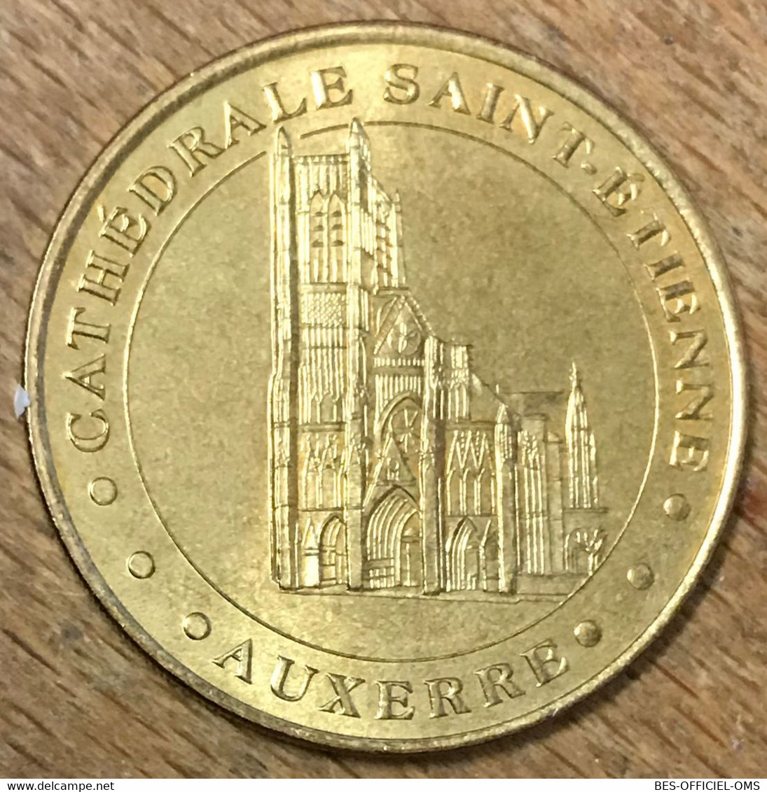 89 AUXERRE CATHÉDRALE SAINT-ÉTIENNE MDP 2002 MÉDAILLE MONNAIE DE PARIS JETON TOURISTIQUE MEDALS COINS TOKENS - 2002