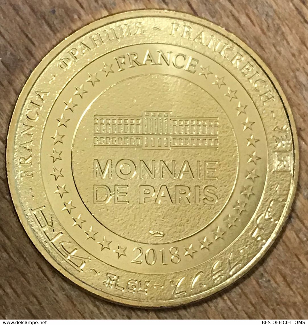 89 AUXERRE ABBAYE SAINT-GERMAIN 1600 ANS MDP 2018 MÉDAILLE MONNAIE DE PARIS JETON TOURISTIQUE MEDALS COINS TOKENS - 2018