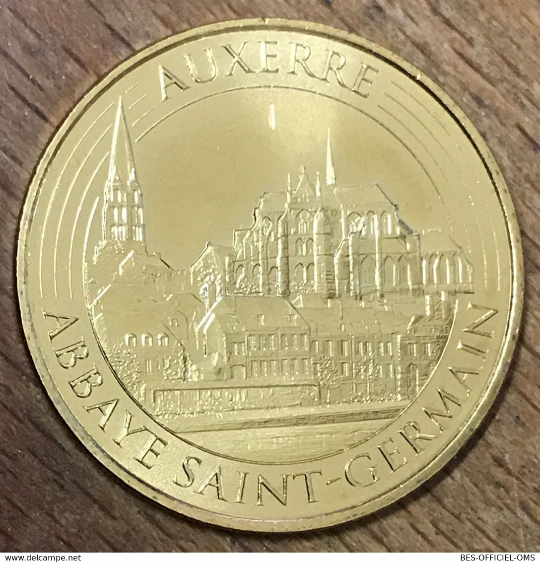 89 AUXERRE ABBAYE SAINT-GERMAIN MDP 2017 MÉDAILLE MONNAIE DE PARIS JETON TOURISTIQUE MEDALS COINS TOKENS - 2017