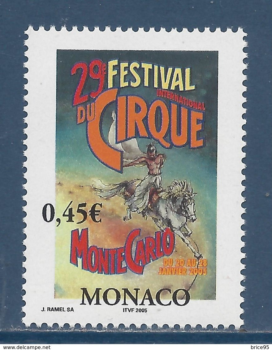 ⭐ Monaco - YT N° 2461 - Neuf Sans Charnière - 2004 ⭐ - Ongebruikt