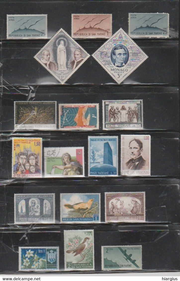 WORLDWIDE Assortment Of  2449  Unused And Used Stamps. - Alla Rinfusa (min 1000 Francobolli)