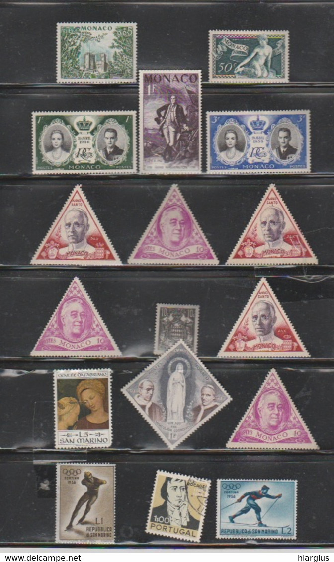 WORLDWIDE Assortment Of  2449  Unused And Used Stamps. - Alla Rinfusa (min 1000 Francobolli)