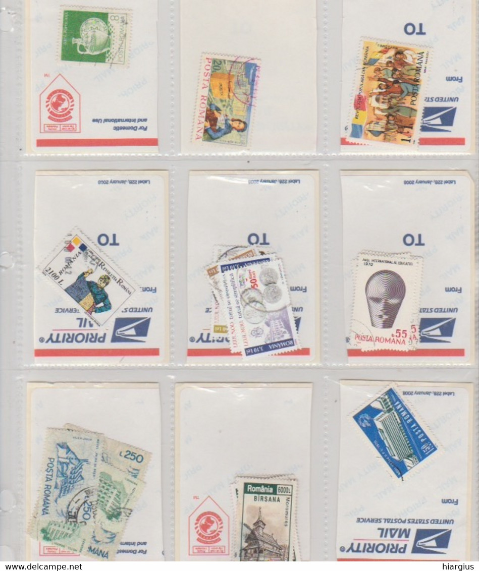 WORLDWIDE Assortment of  2449  unused and used stamps.