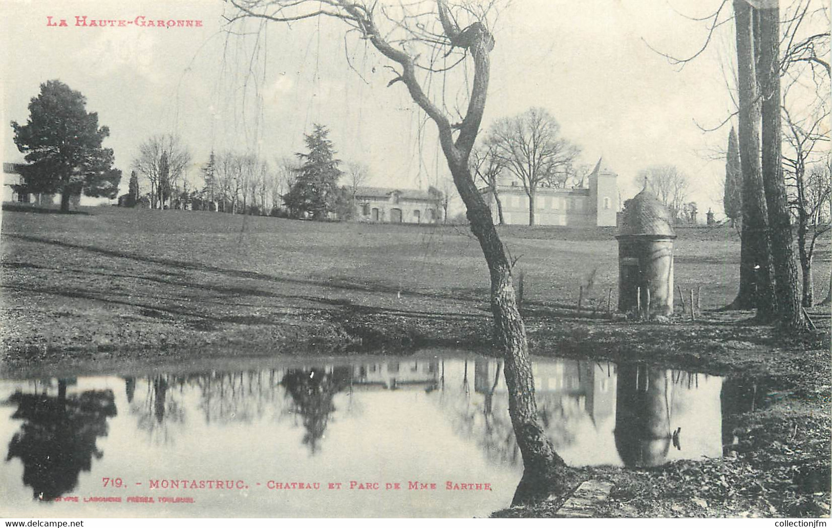 / CPA FRANCE 31 "Montastruc, Château Et Parc De Mme Sarthe" - Montastruc-la-Conseillère