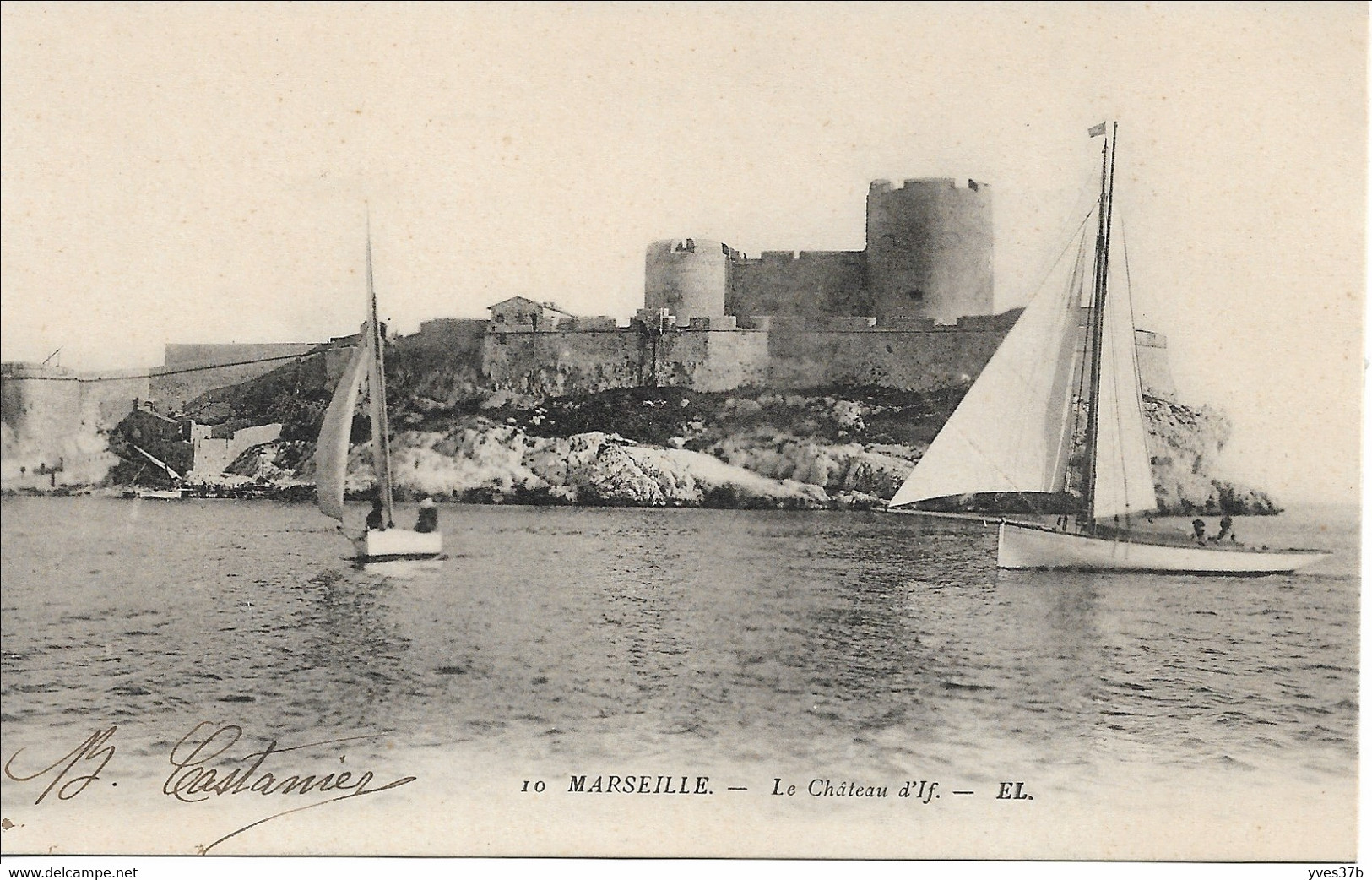 MARSEILLE - Le Château D'If - Castillo De If, Archipiélago De Frioul, Islas...