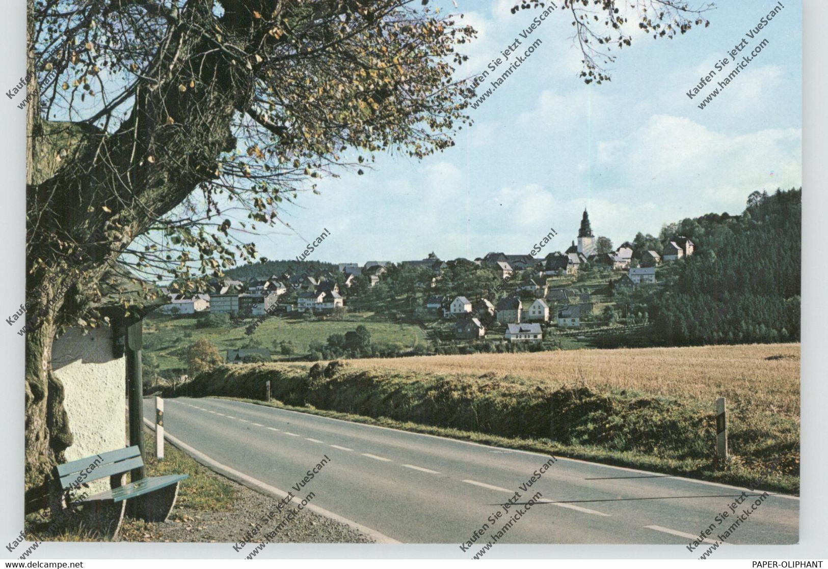 5778 MESCHEDE - EVERSBERG, Blick Auf Den Ort - Meschede