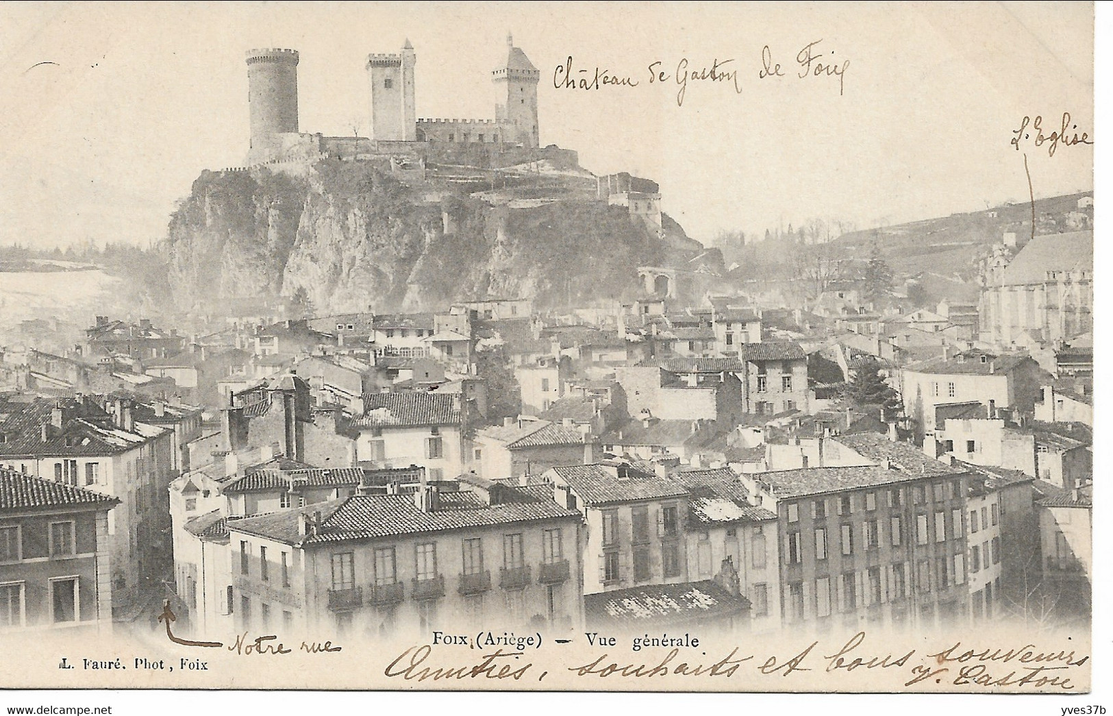 FOIX - Vue Générale - Foix