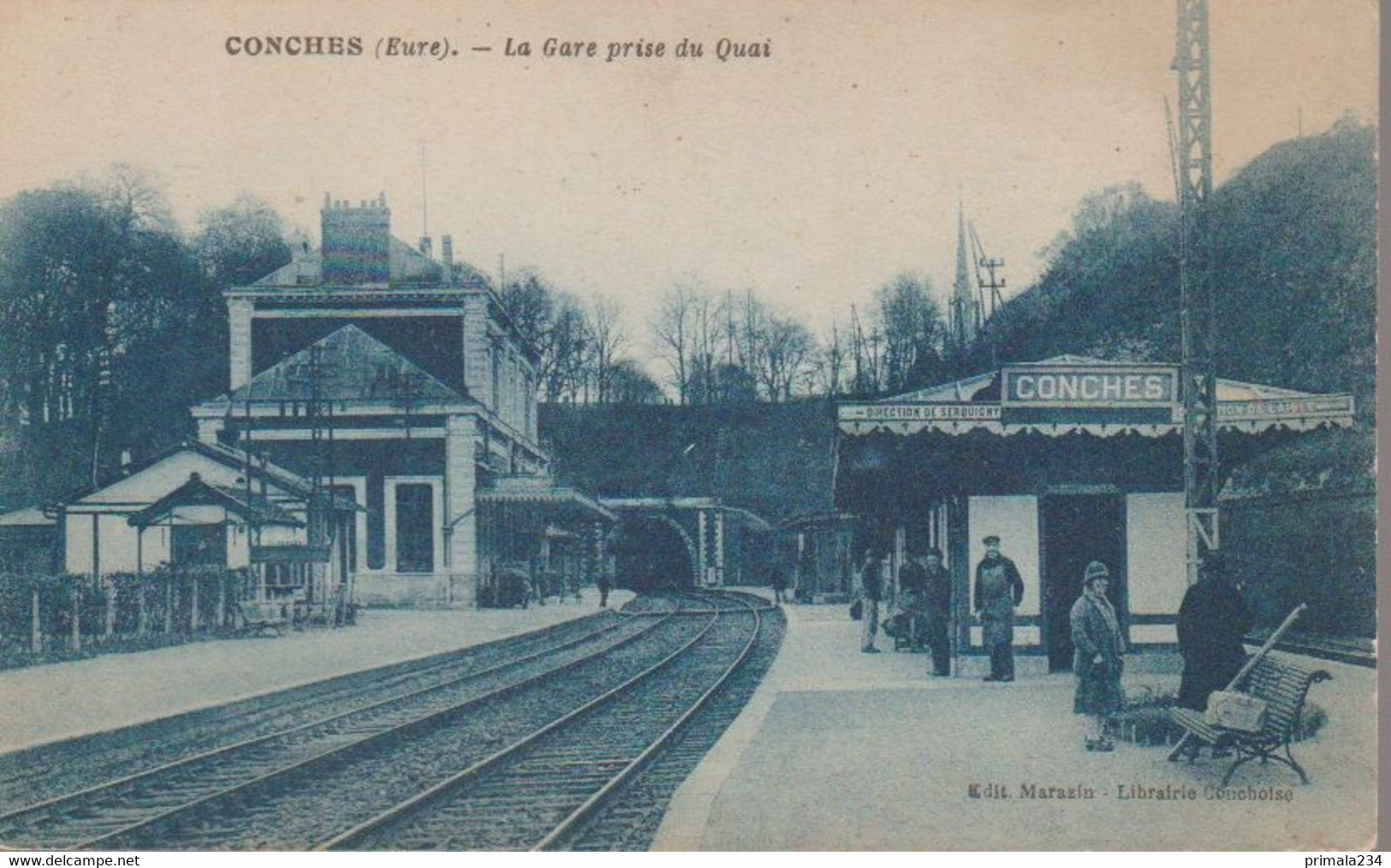 CONCHES EN OUCHE -  LA GARE - Conches-en-Ouche