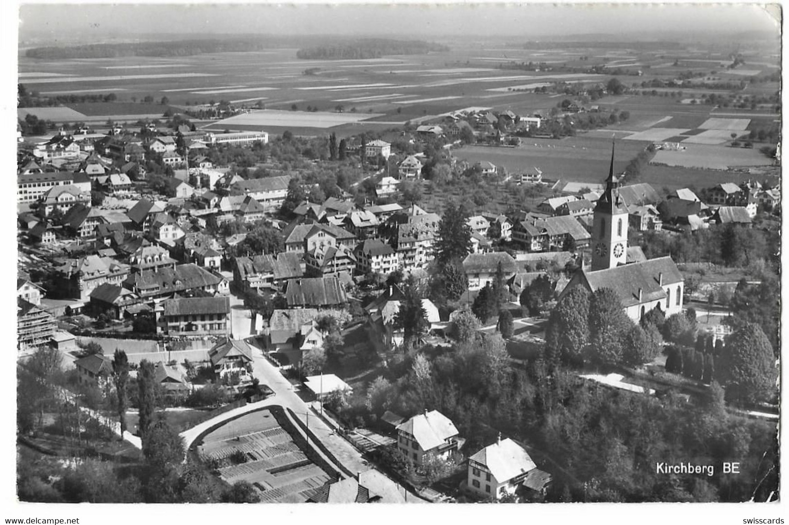 KIRCHBERG: Flieger-AK 1960 - Kirchberg