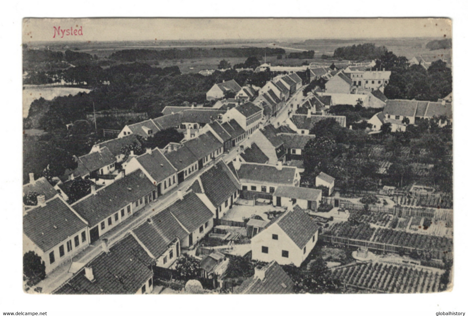 DG1748 - DENMARK - NYSTED - PANORAMA VIEW - PANORAMA VISNING - Denemarken