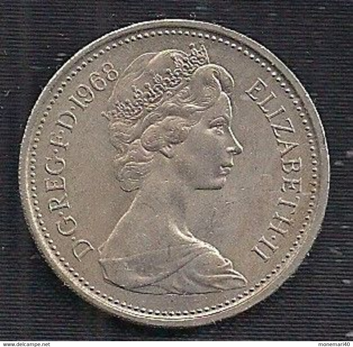 GRANDE-BRETAGNE 5 PENCE - 1968 - 5 Pence & 5 New Pence