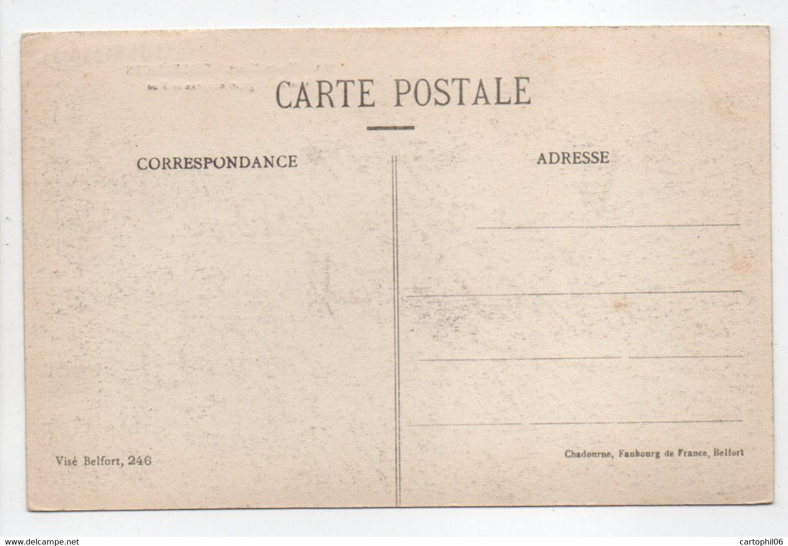 - CPA FELLERING (68) - Vue De L'Eglise Et Grande-Rue - Edition Chadourne 962 - - Other & Unclassified