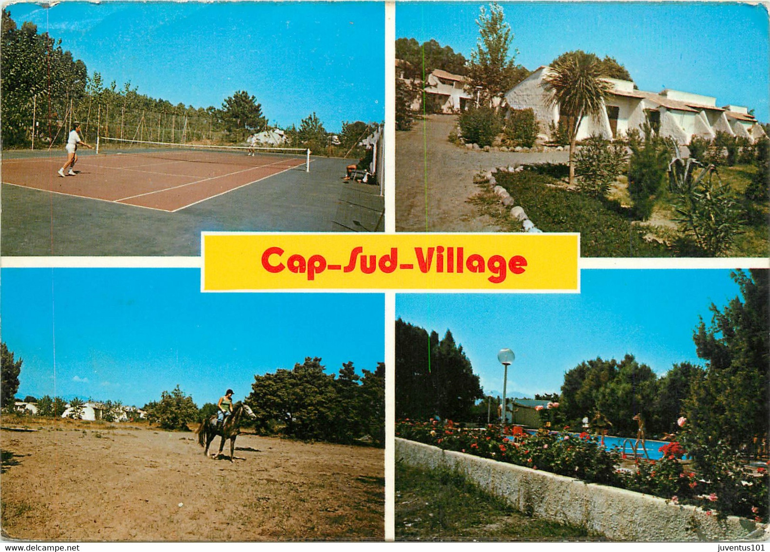 CPSM VENZOLASCA - Résidence Vacances - Cap Sud Village - Les Bastidons , Piste Equestre, Le Tennis, La Piscine      L448 - Other & Unclassified