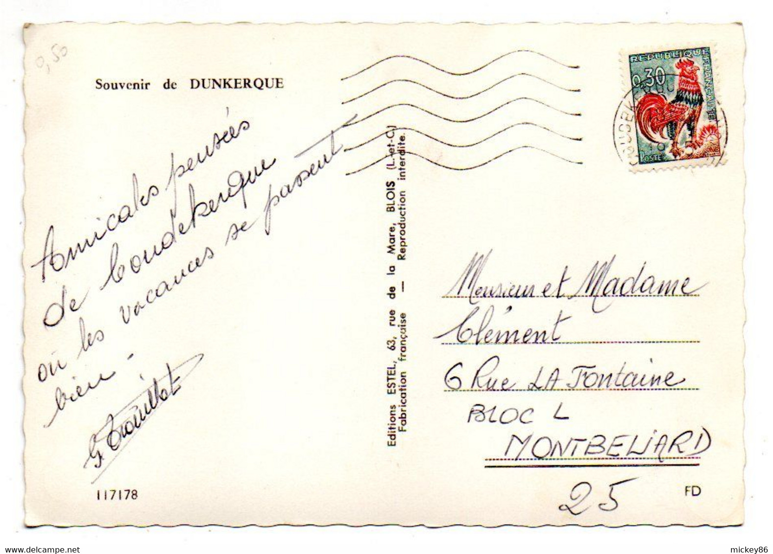 DUNKERQUE --1965--Souvenir De Dunkerque -- Multivues ( Bateaux )...........à Saisir - Dunkerque