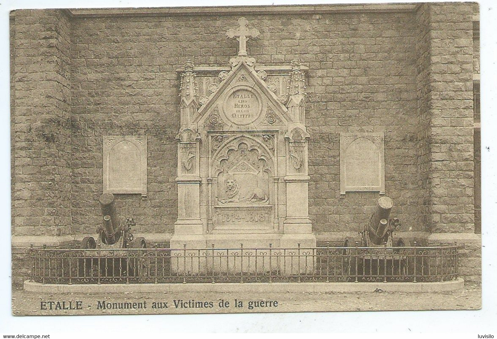 Etalle Monument Aux Victimes De La Guerre - Etalle